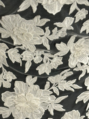 Ivory Embroidered Lace - Fiona (CF)