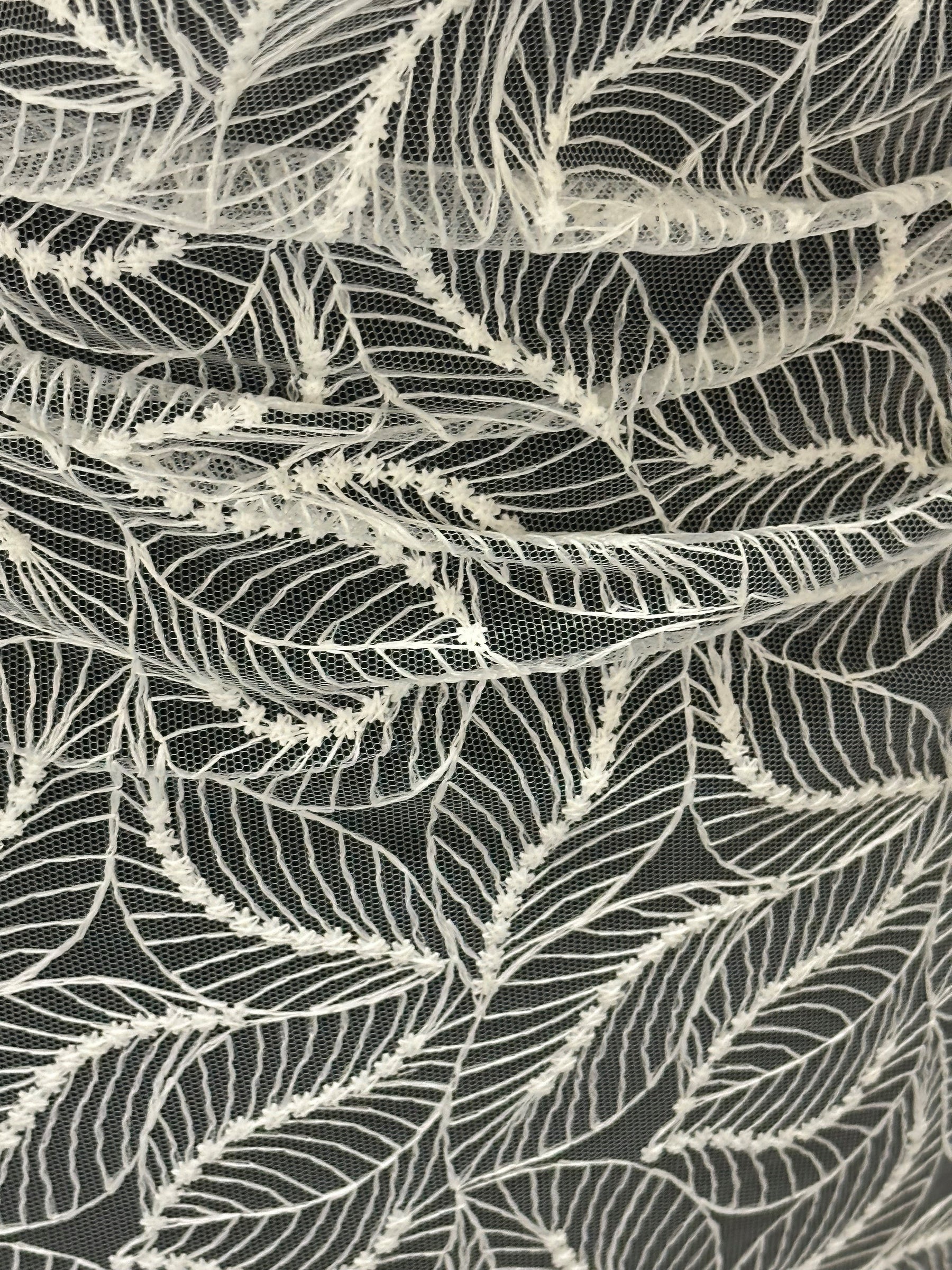 Ivory Raschel Lace - Senorita