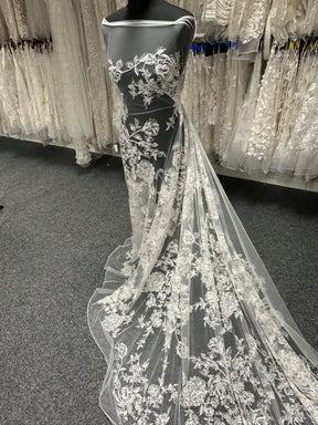 Ivory Beaded Lace - Rikke