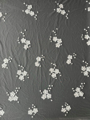 Ivory 3D Flower Lace - Yoga