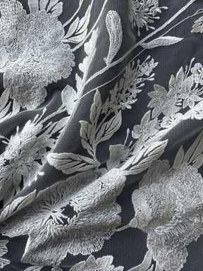 Ivory Embroidered Lace - Genby