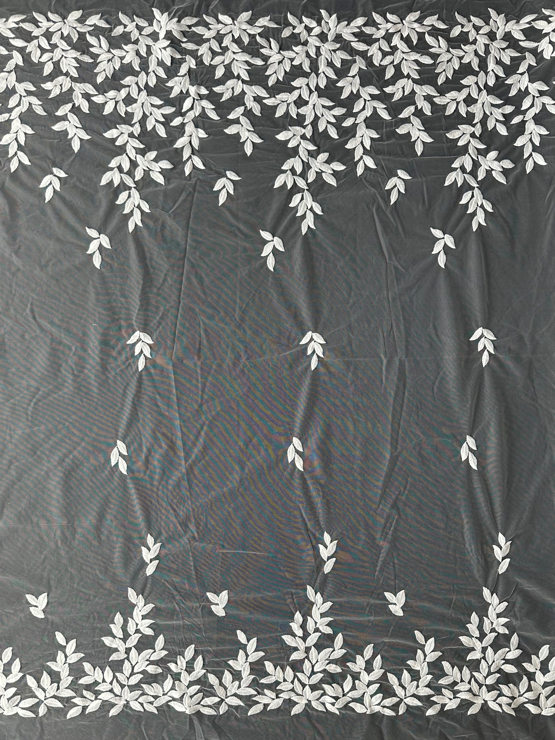 Ivory Embroidered Lace - Ferris