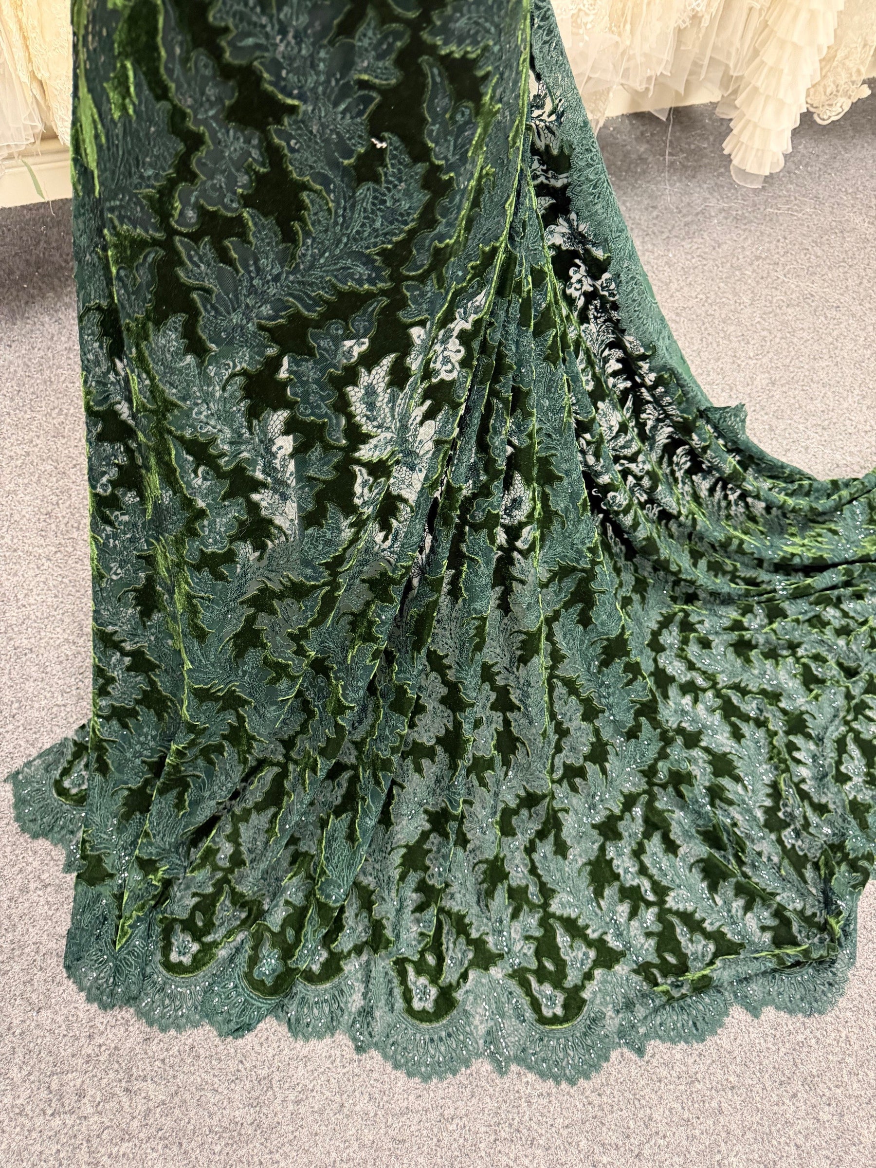 Forest 3D Velvet Lace - EB3023