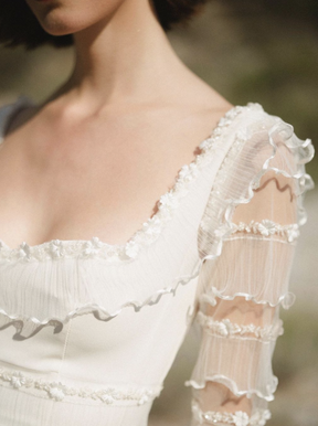 Ivory 3D Lace - Araceli