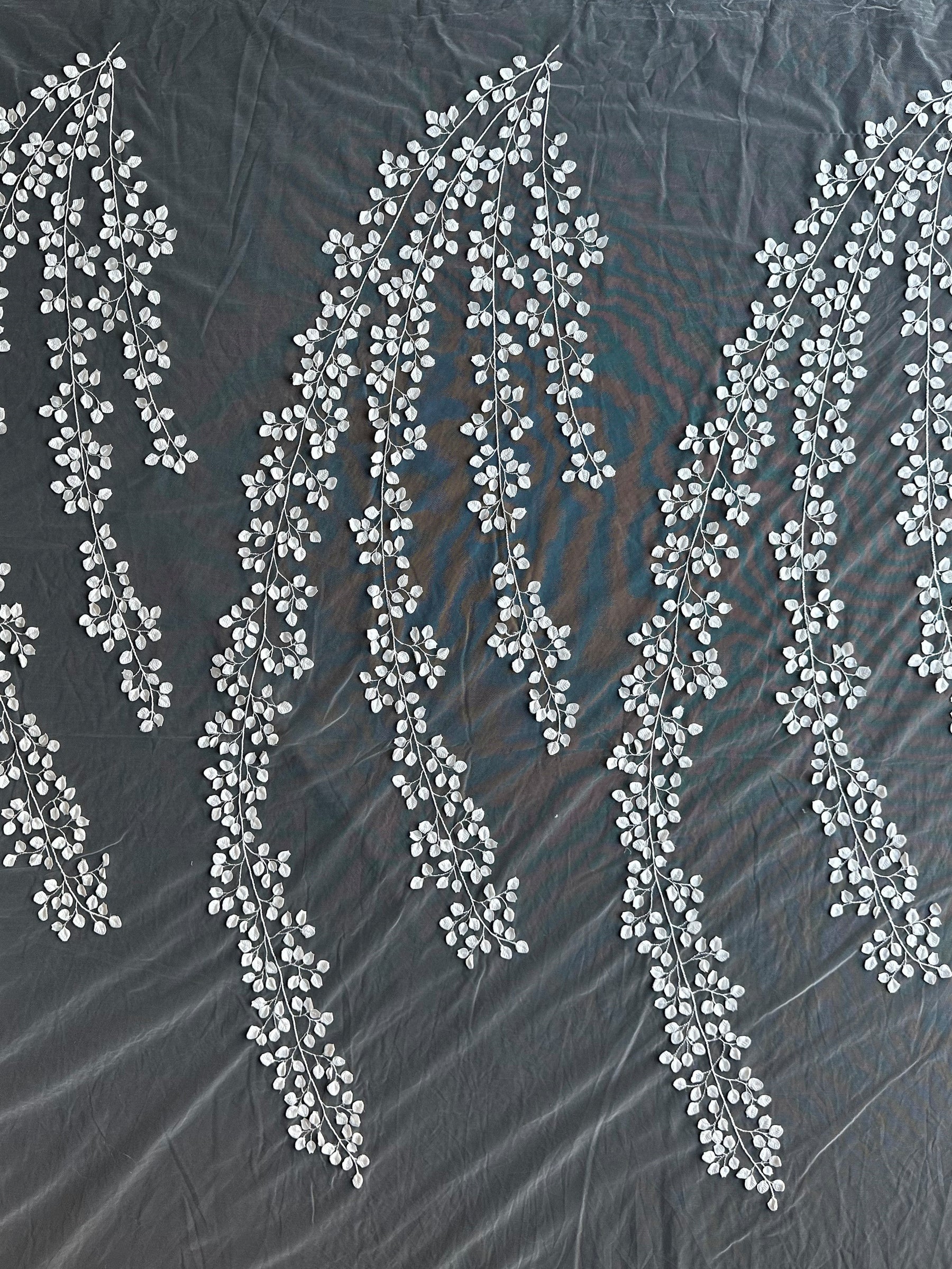 Ivory Embroidered Lace – EB5007