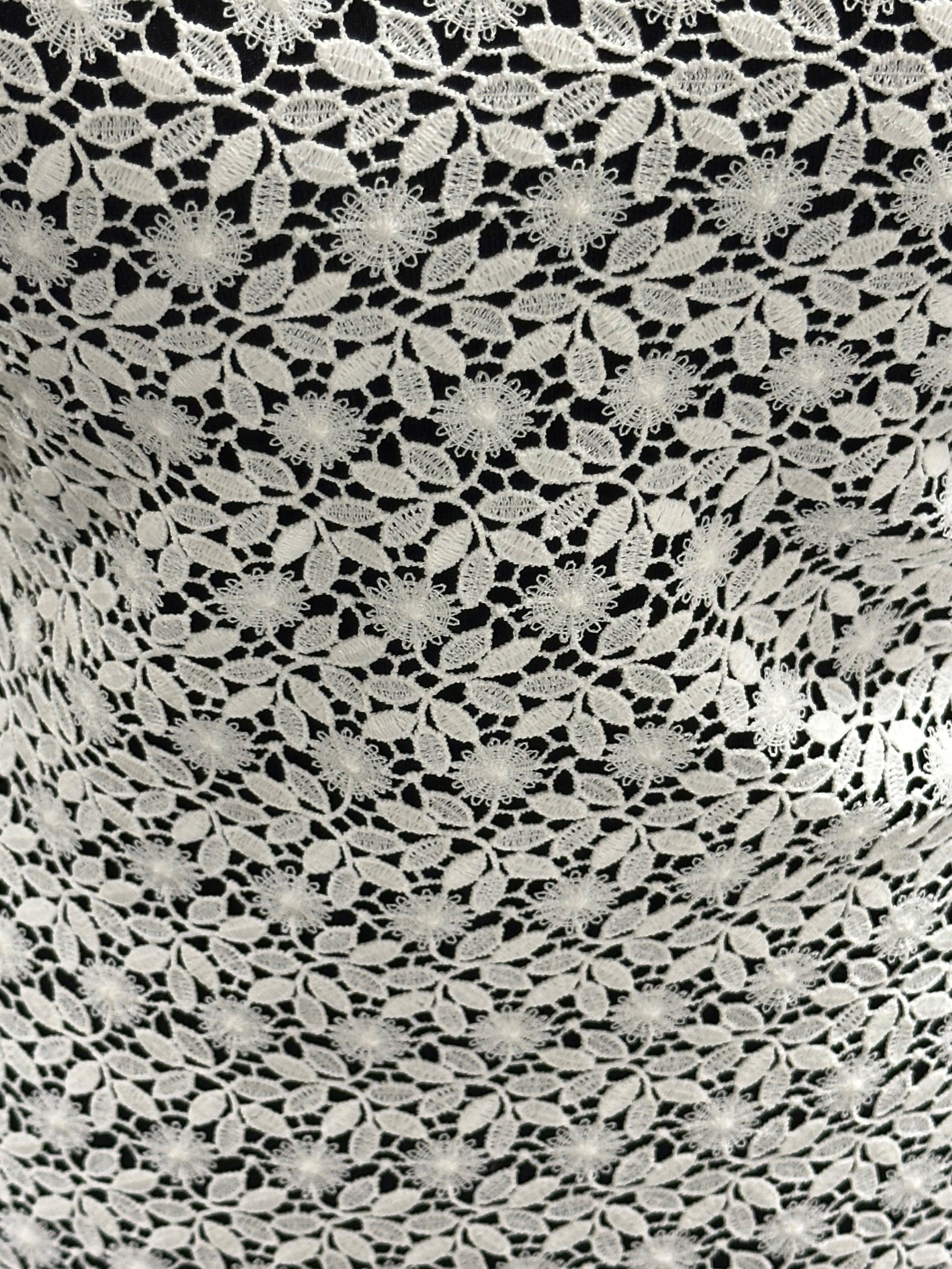 Ivory Guipure Lace - Nature