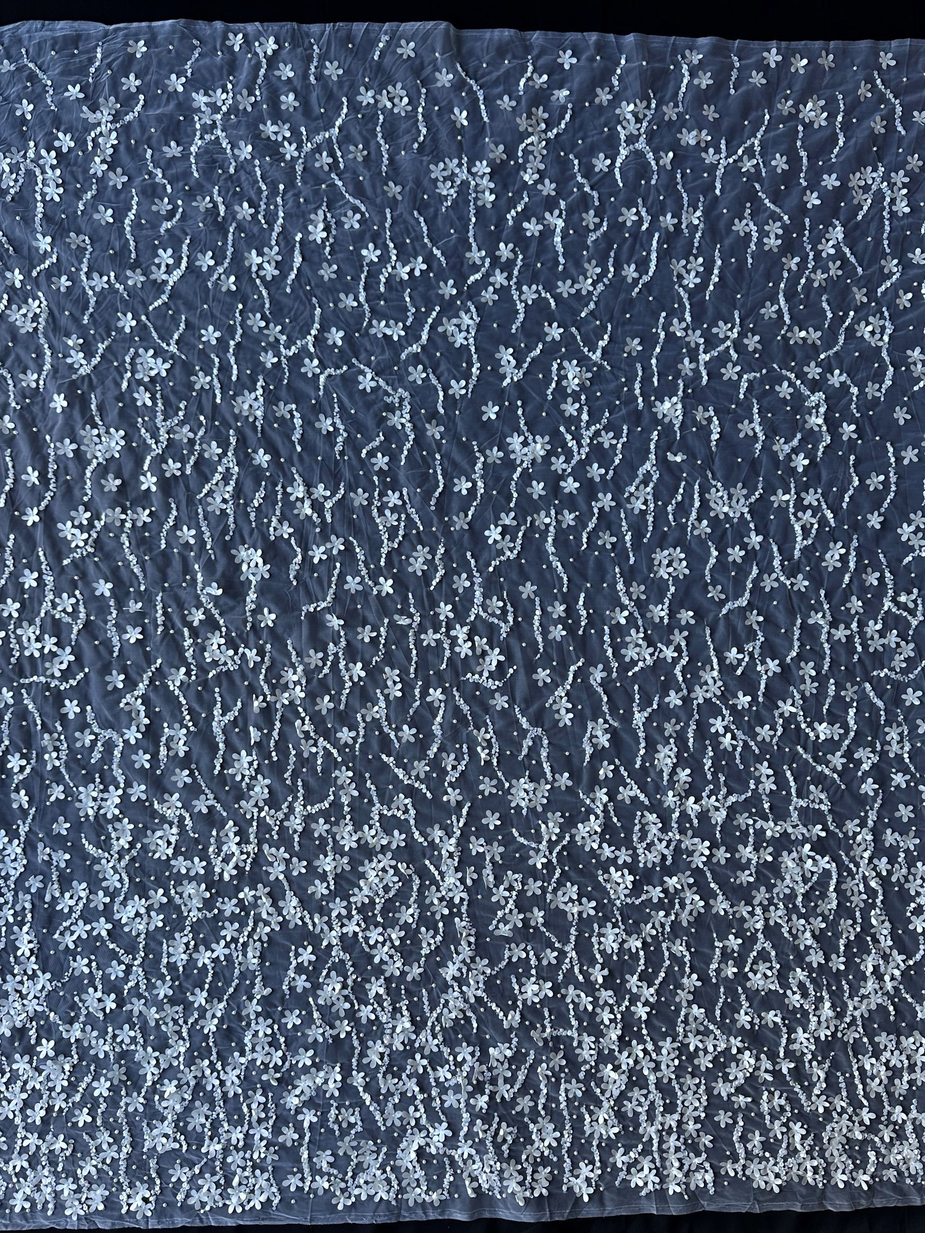 Ivory Beaded Laser Lace - Lockette