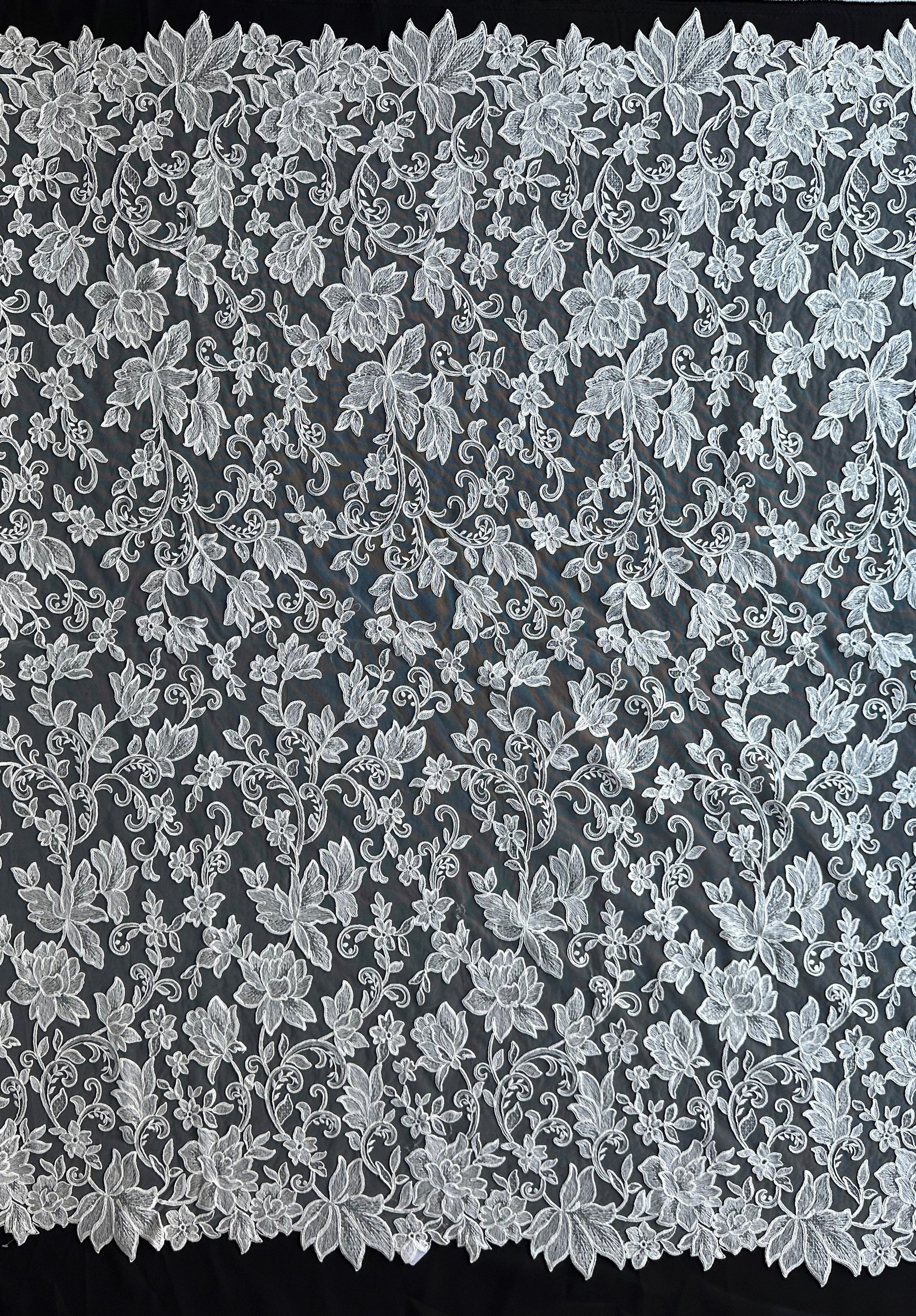 Ivory Corded Lace – Reidun