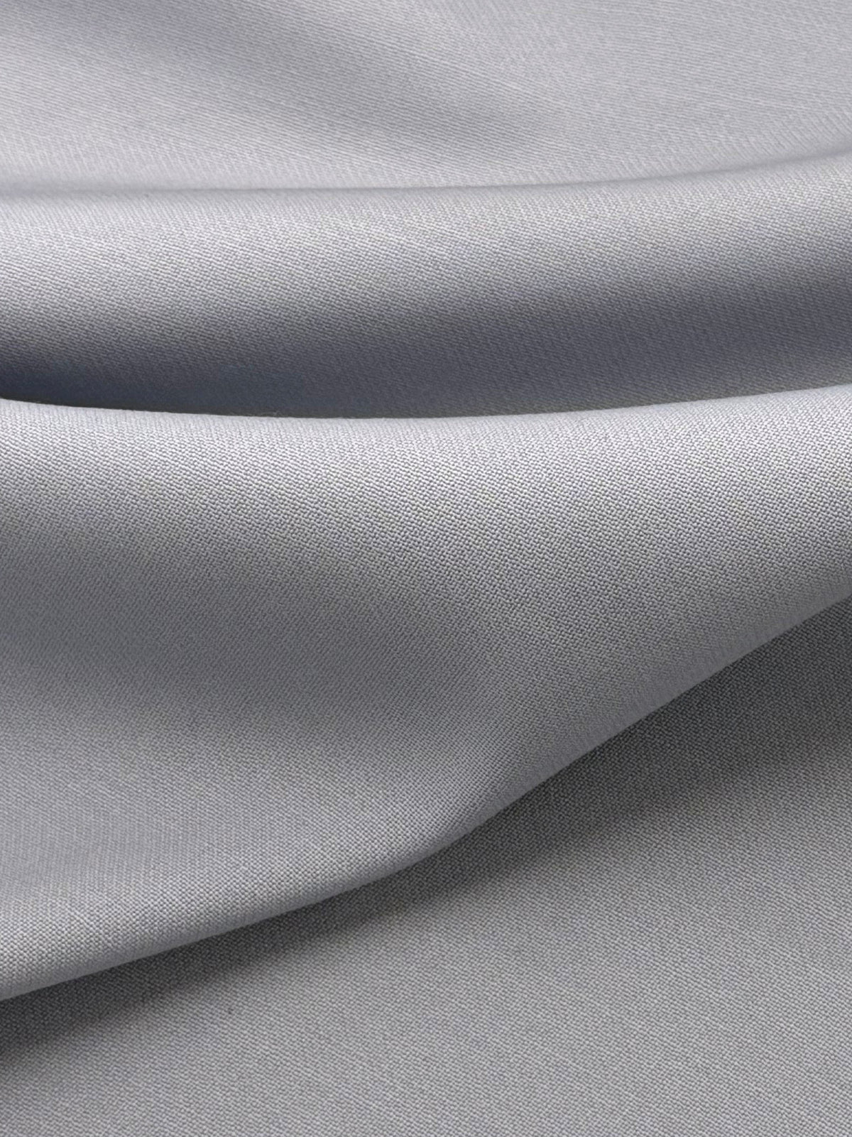 Grey Stretch Italian Wool Crepe - PH4002
