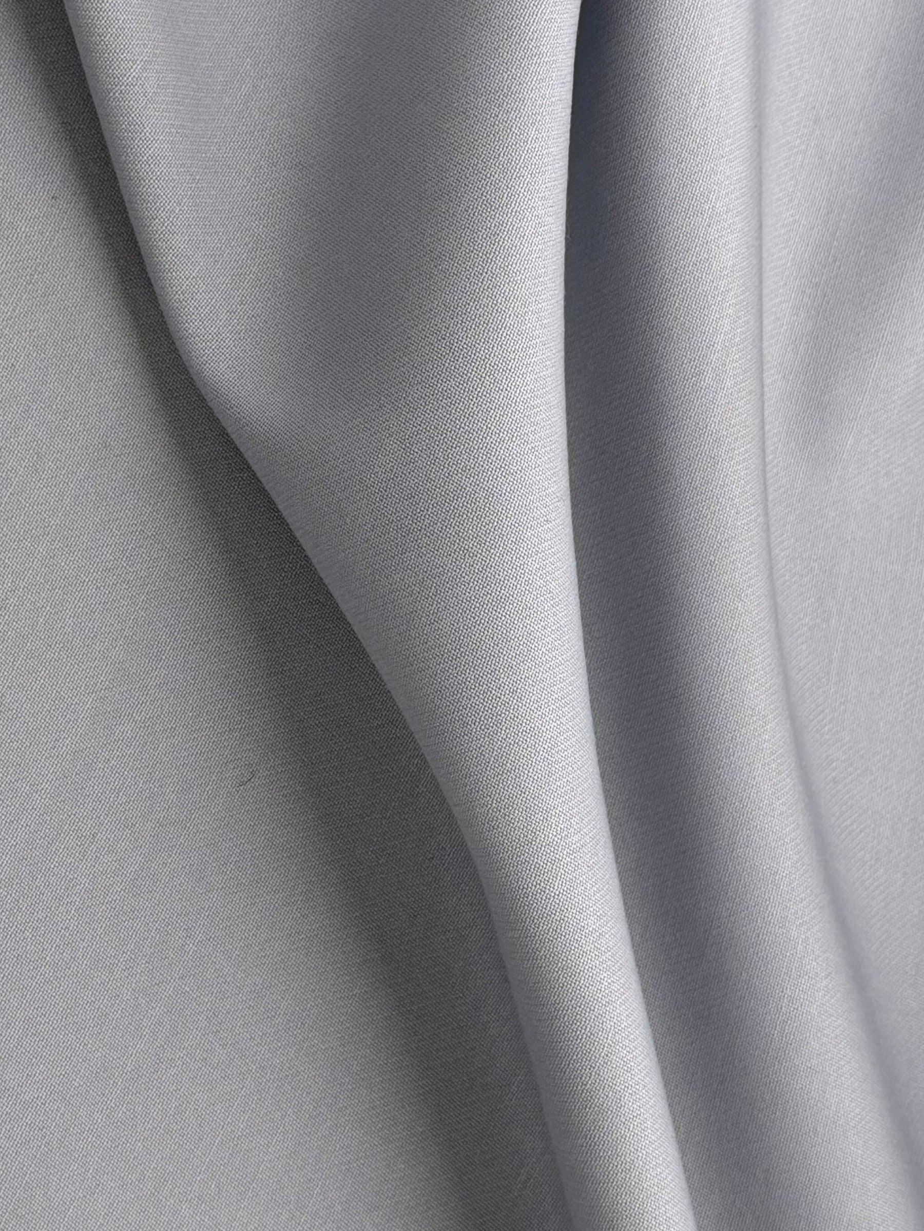 Grey Stretch Italian Wool Crepe - PH4002