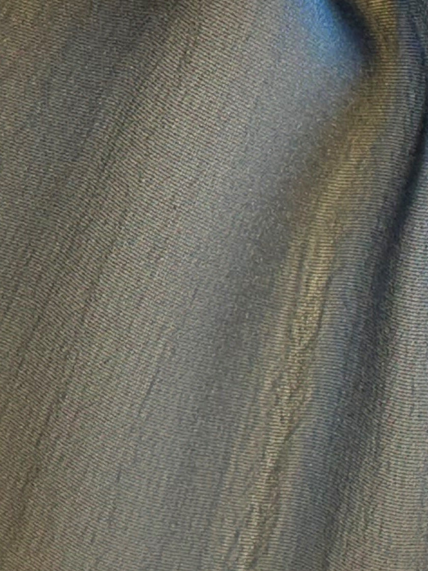 Gunmetal Polyester Chiffon - Galit