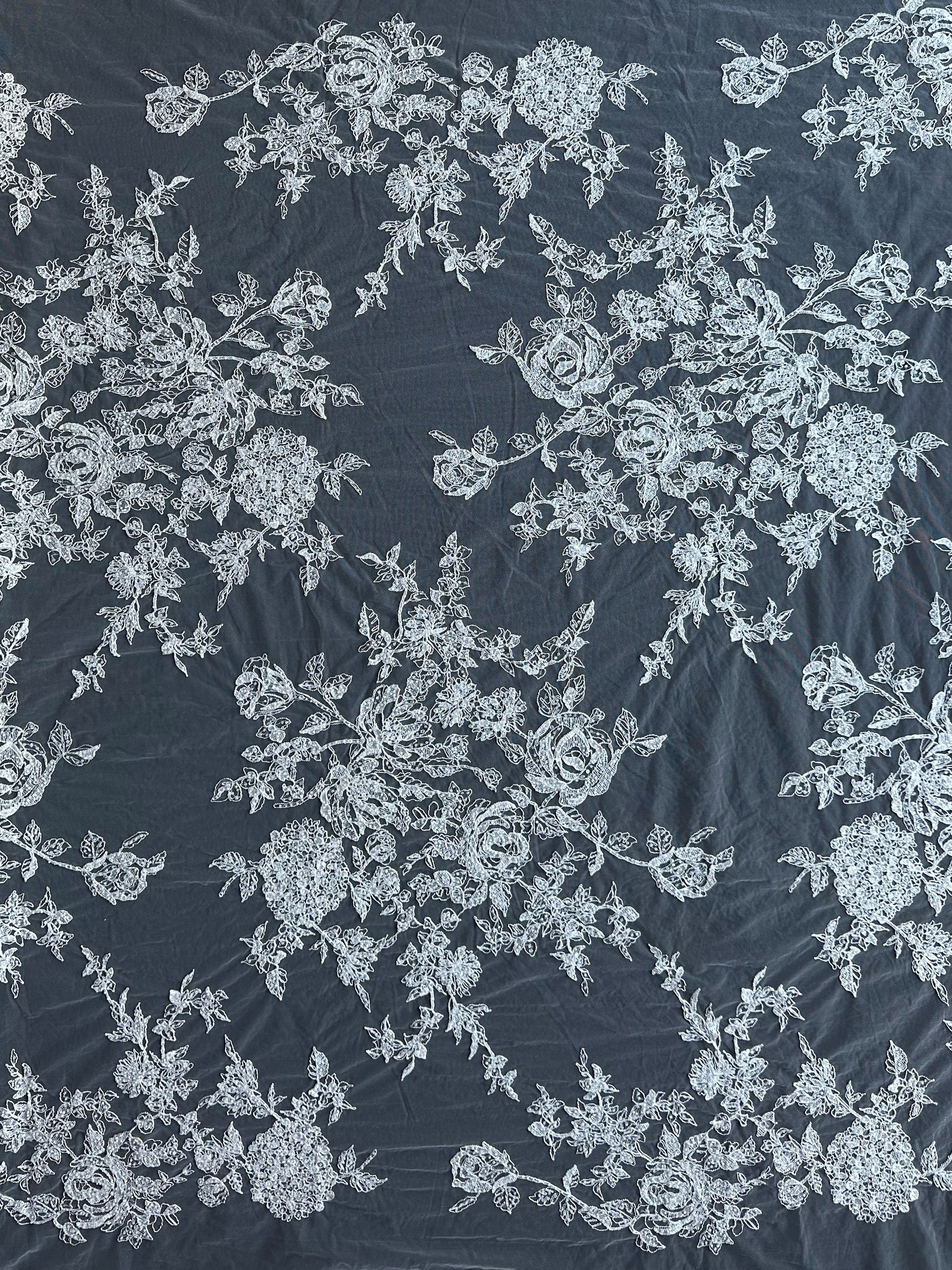 Ivory Beaded Lace - Rikke