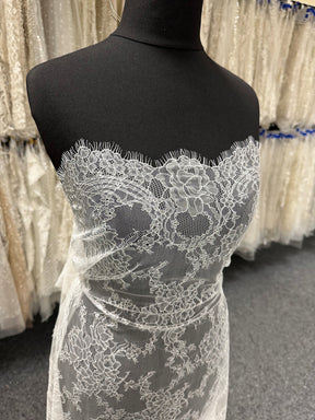 Ivory Chantilly Lace - Camden