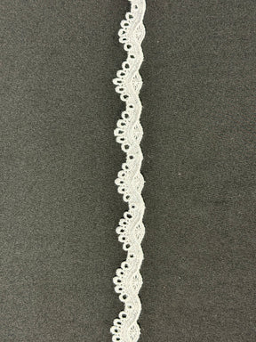 White Guipure Lace Trim - T359