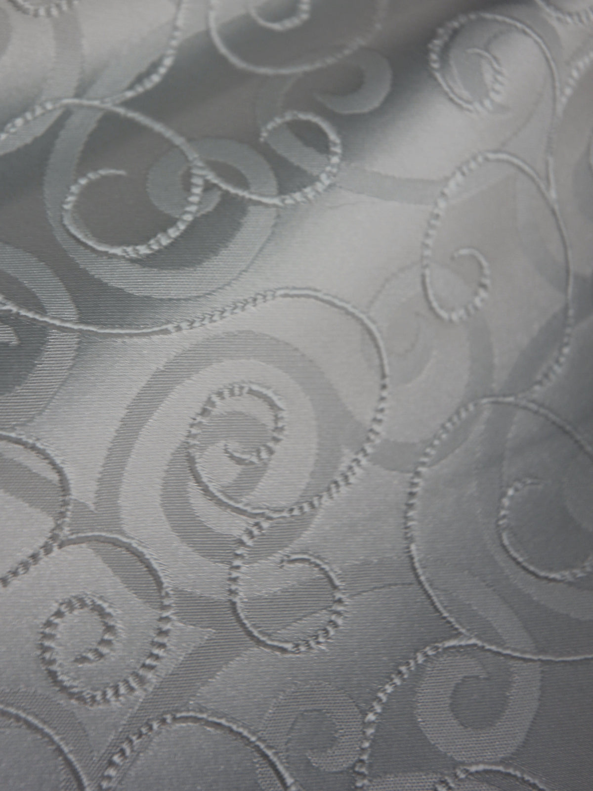 Silver Waistcoat Fabric - Barcelona