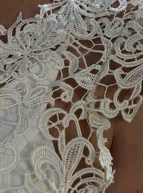Ivory Guipure Lace - Reese
