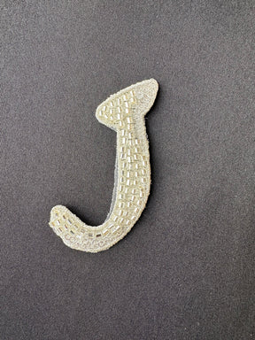 Beaded Letter J