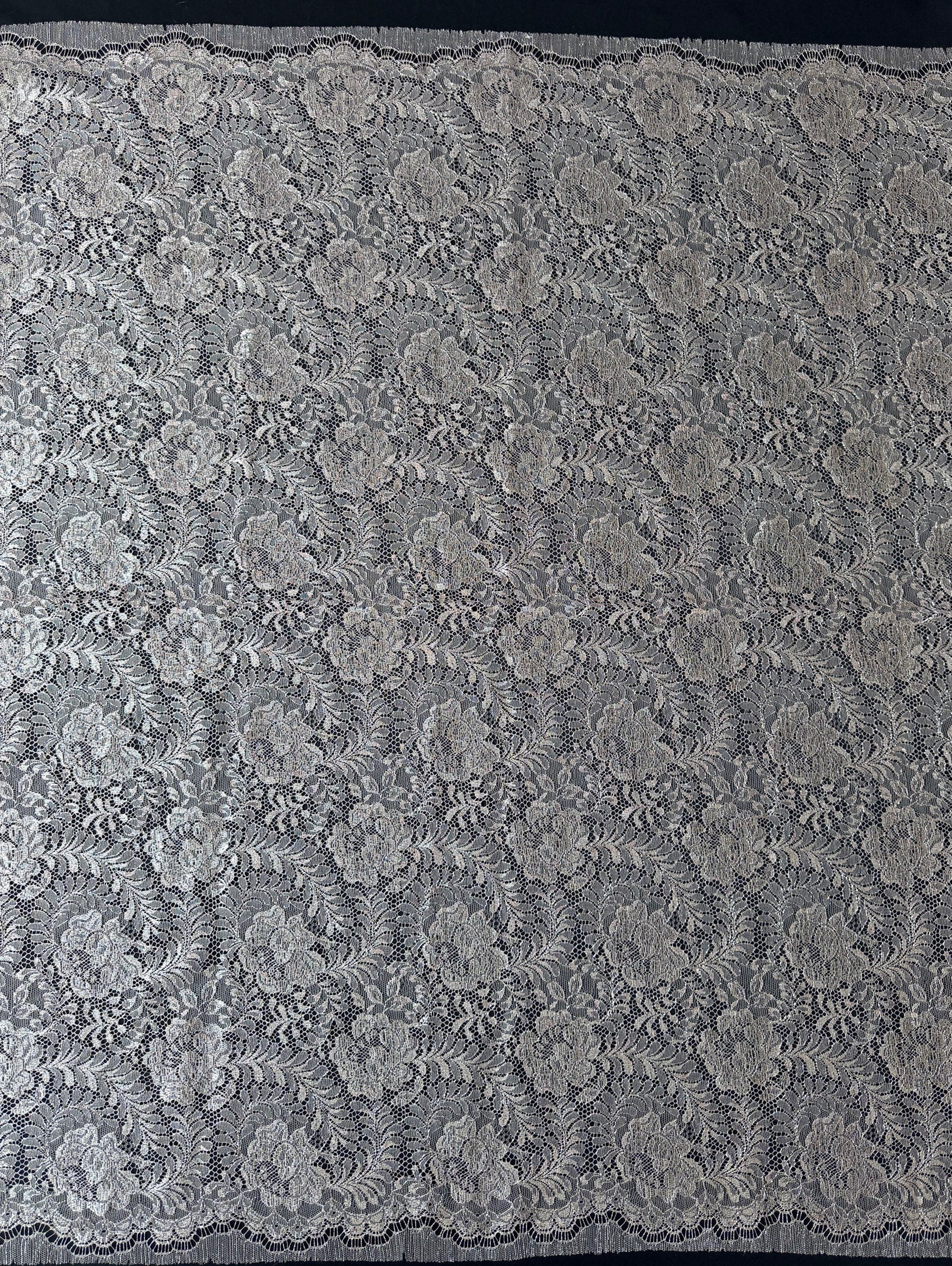 Dusky Pink French Lace - LA2001