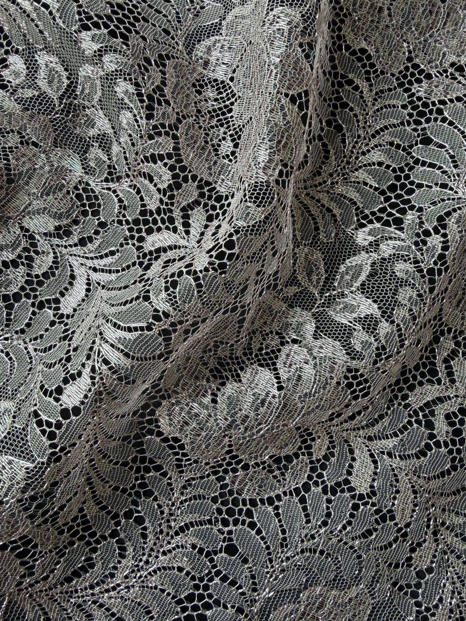 Dusky Pink French Lace - LA2001