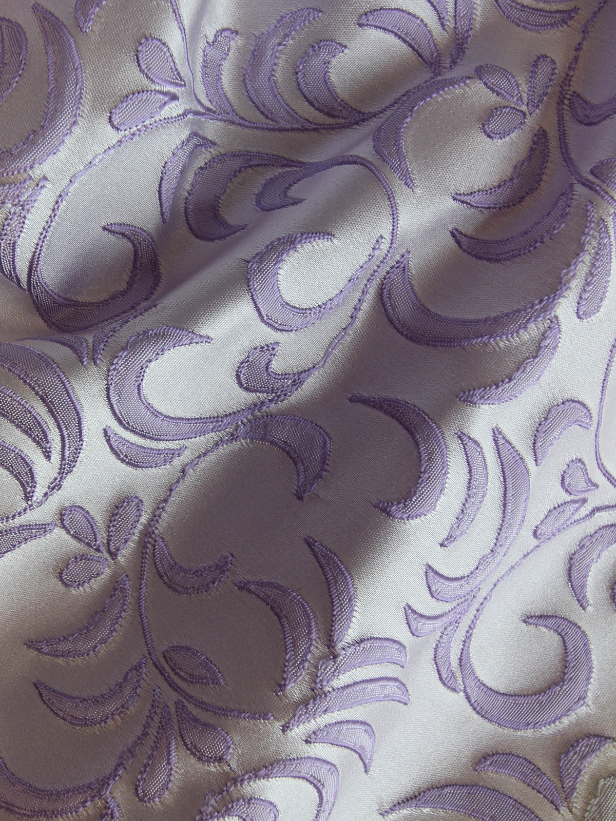 Lilac Jacquard Fabric - Nice