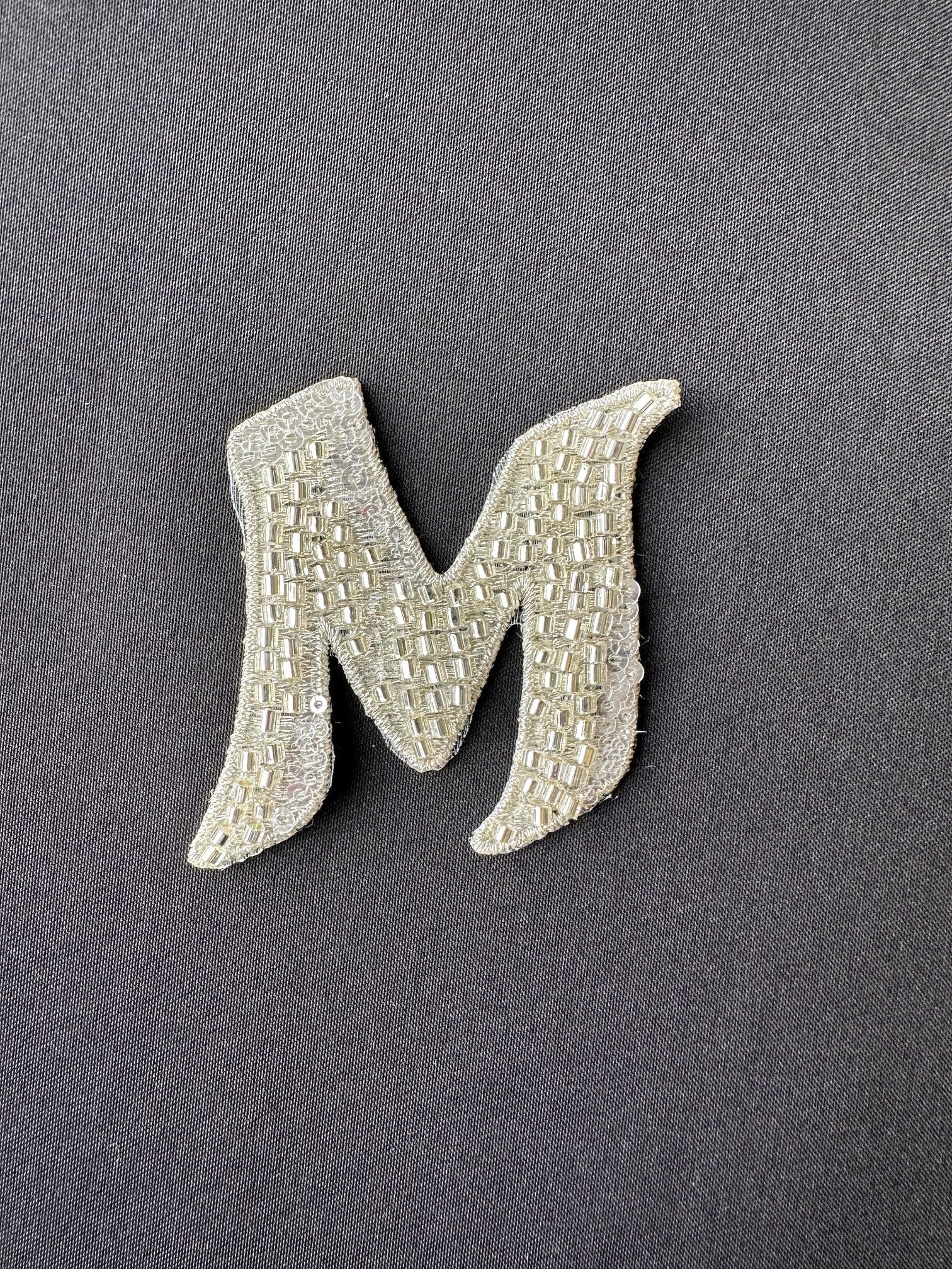 Beaded Letter M