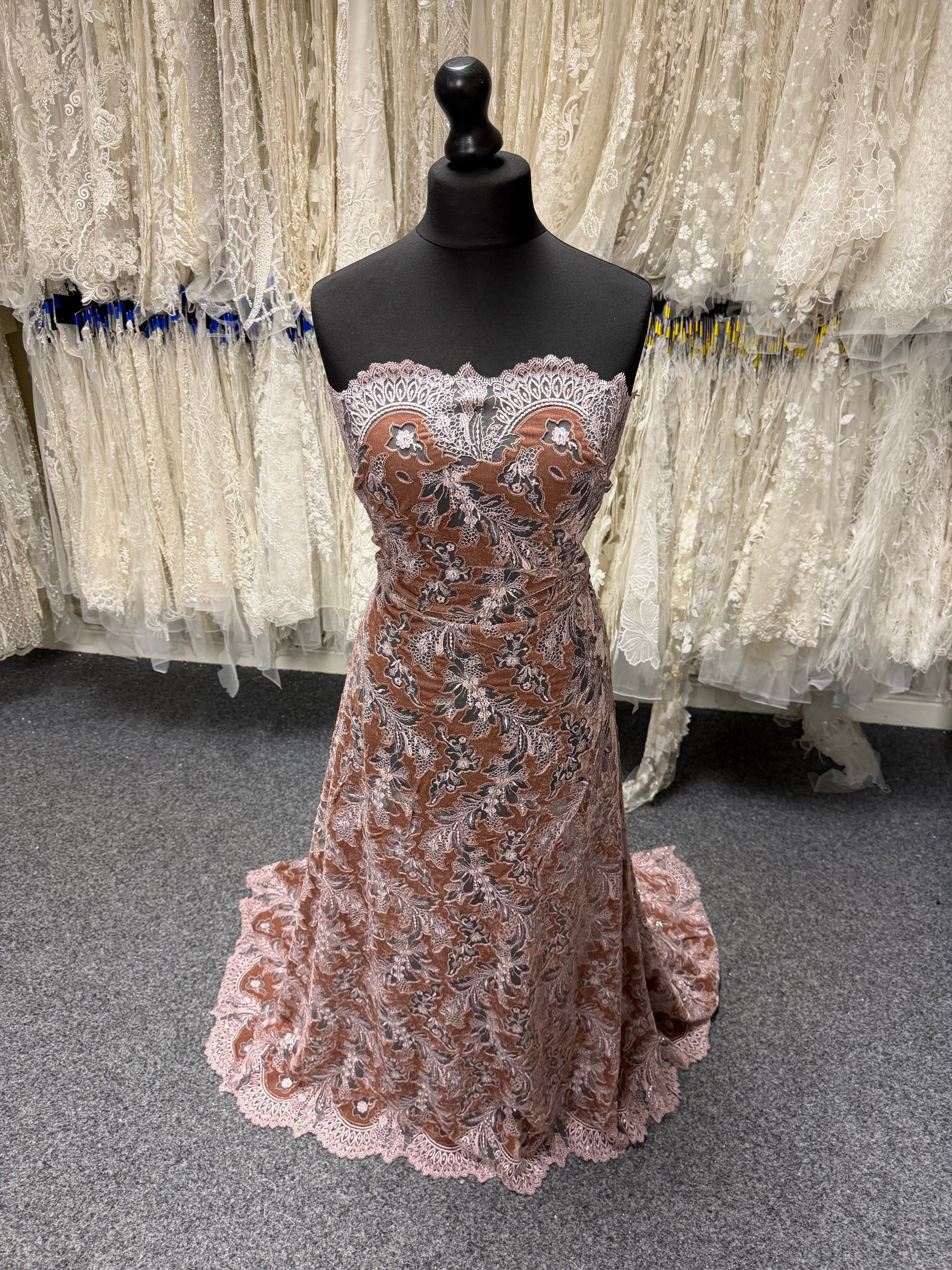 Mink 3D Velvet Lace - EB3023