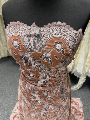 Mink 3D Velvet Lace - EB3023