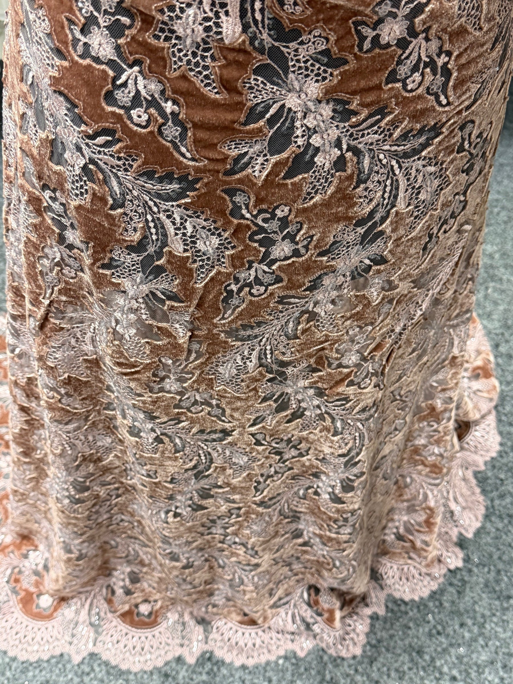 Mink 3D Velvet Lace - EB3023