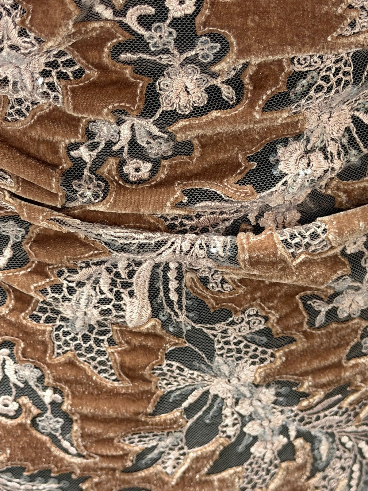 Mink 3D Velvet Lace - EB3023