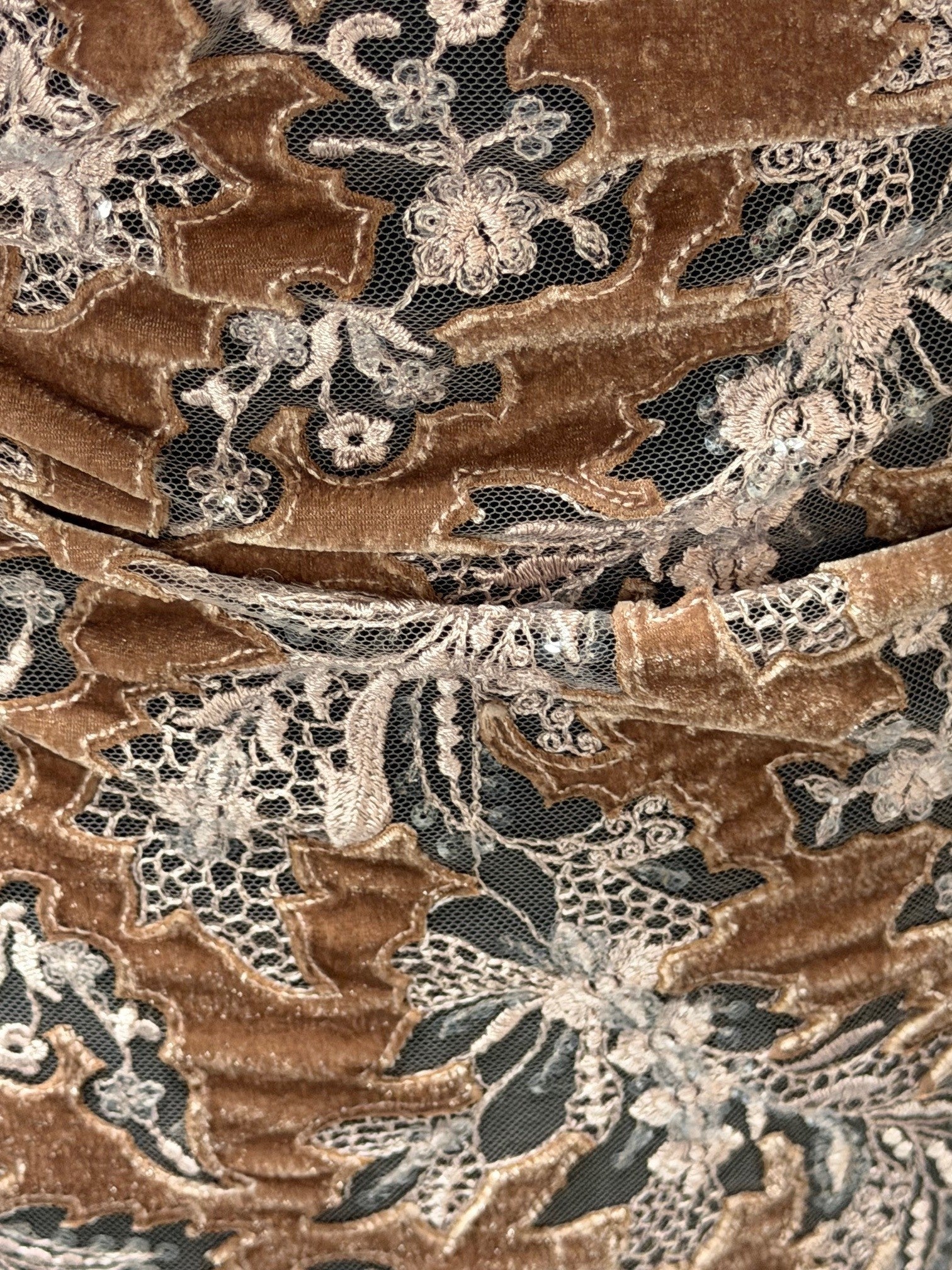 Mink 3D Velvet Lace - EB3023