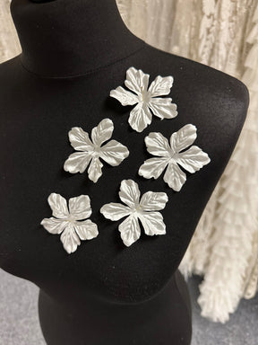 Ivory Eco Satin Flowers - MM0037 (Bag of 144)
