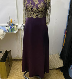 Gold on Gold Chantilly Lace - Natasha