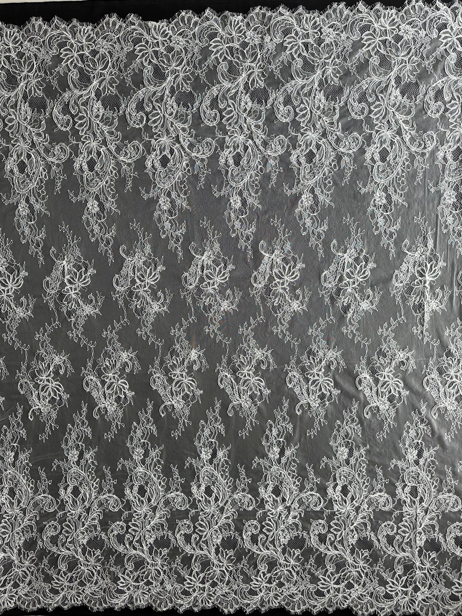 Ivory Corded Lace – Mercer