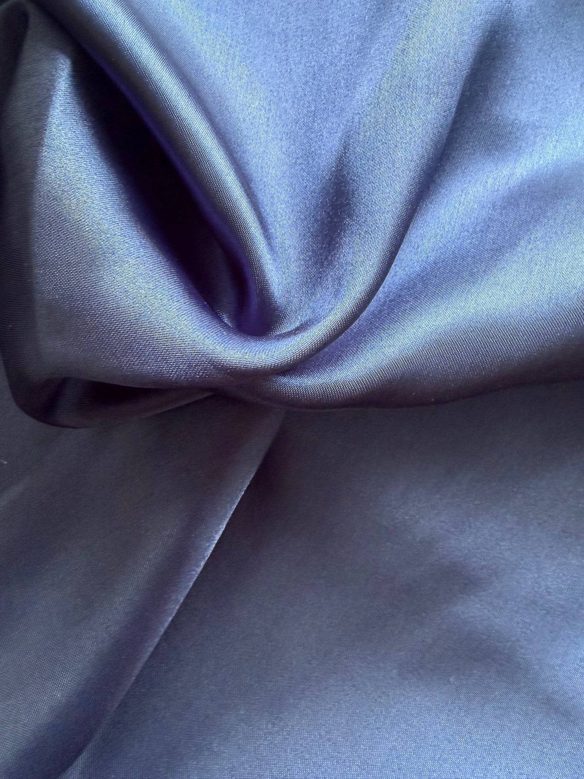 Navy Polyester Satin - Flamenco (CF)
