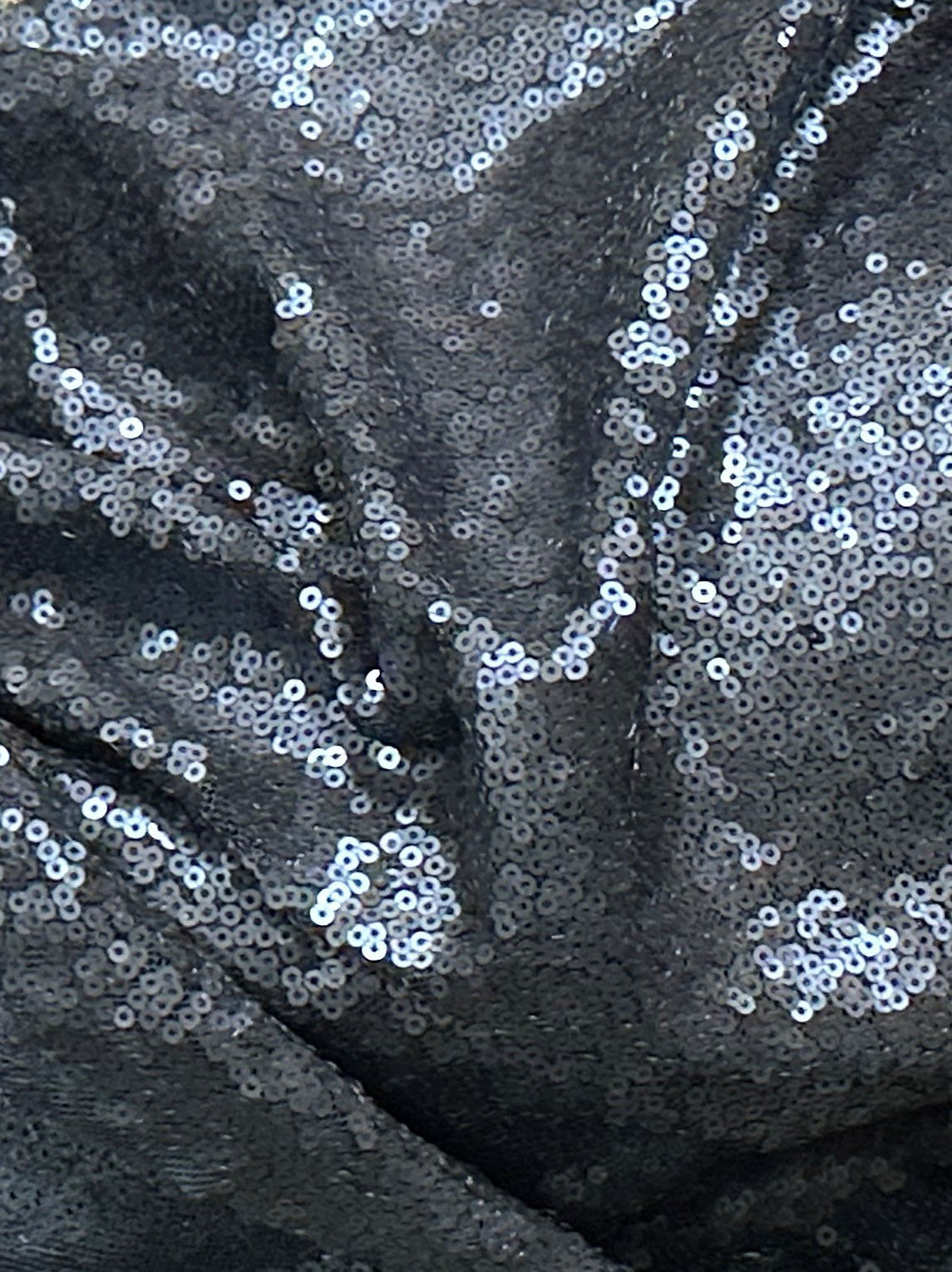 Navy Sequinned Tulle - Luxor (CF)