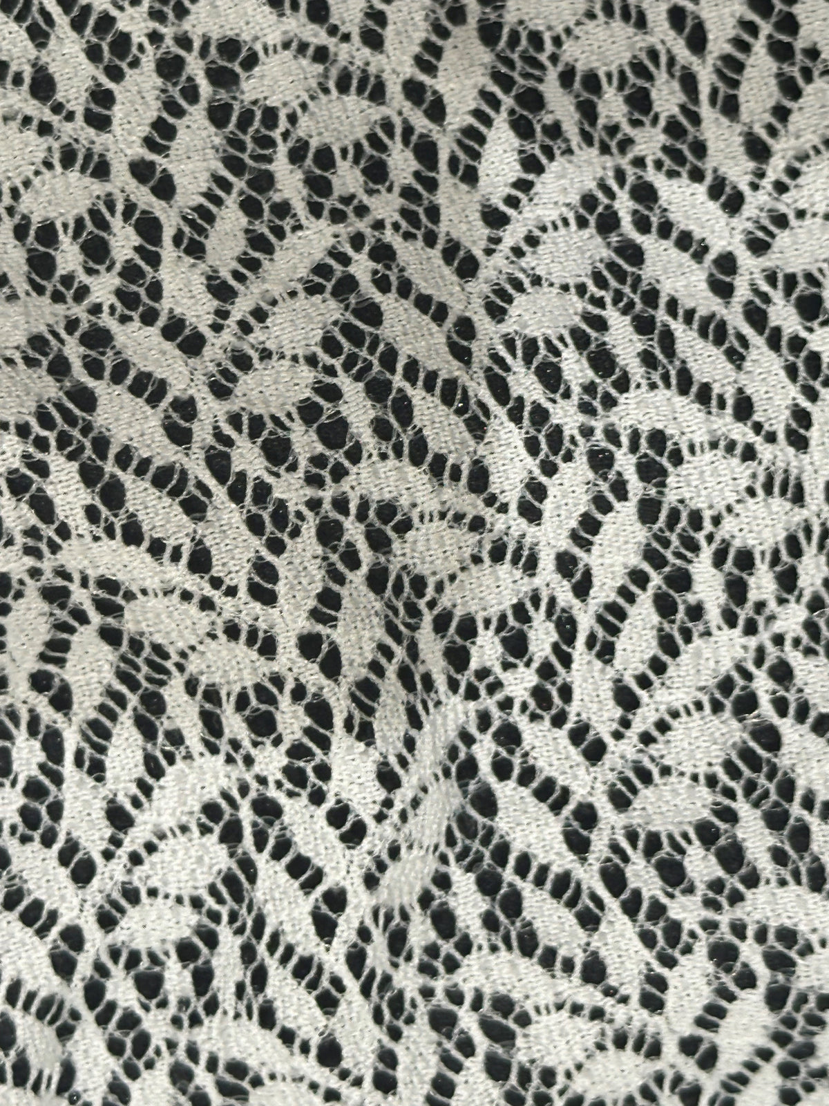 Ivory Trailing Leaf Lace - Nicole (CF)