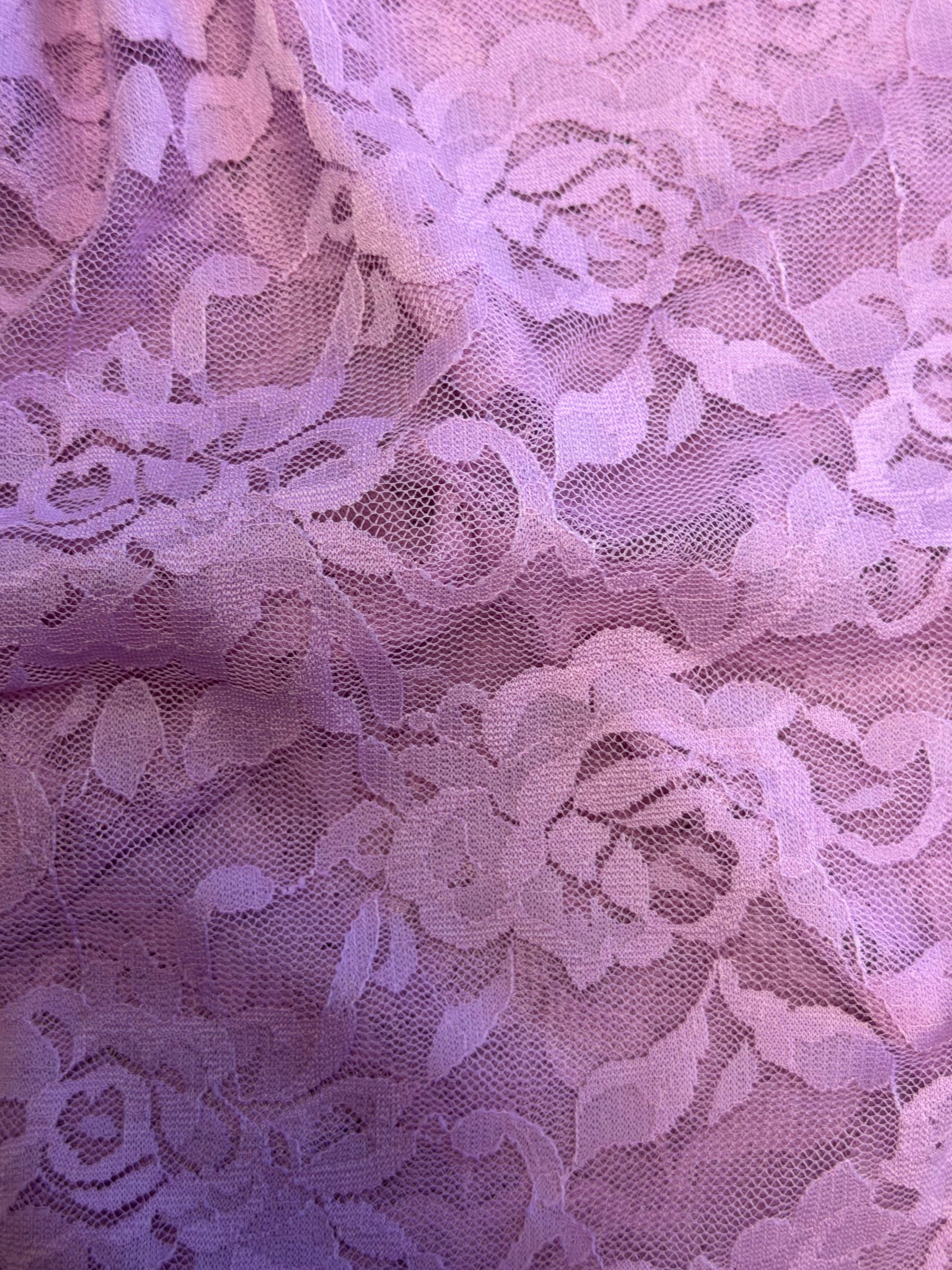 Old Rose Raschel Stretch Lace – Matina