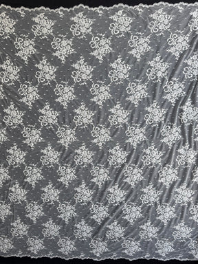 Ivory Sequin Lace - P218
