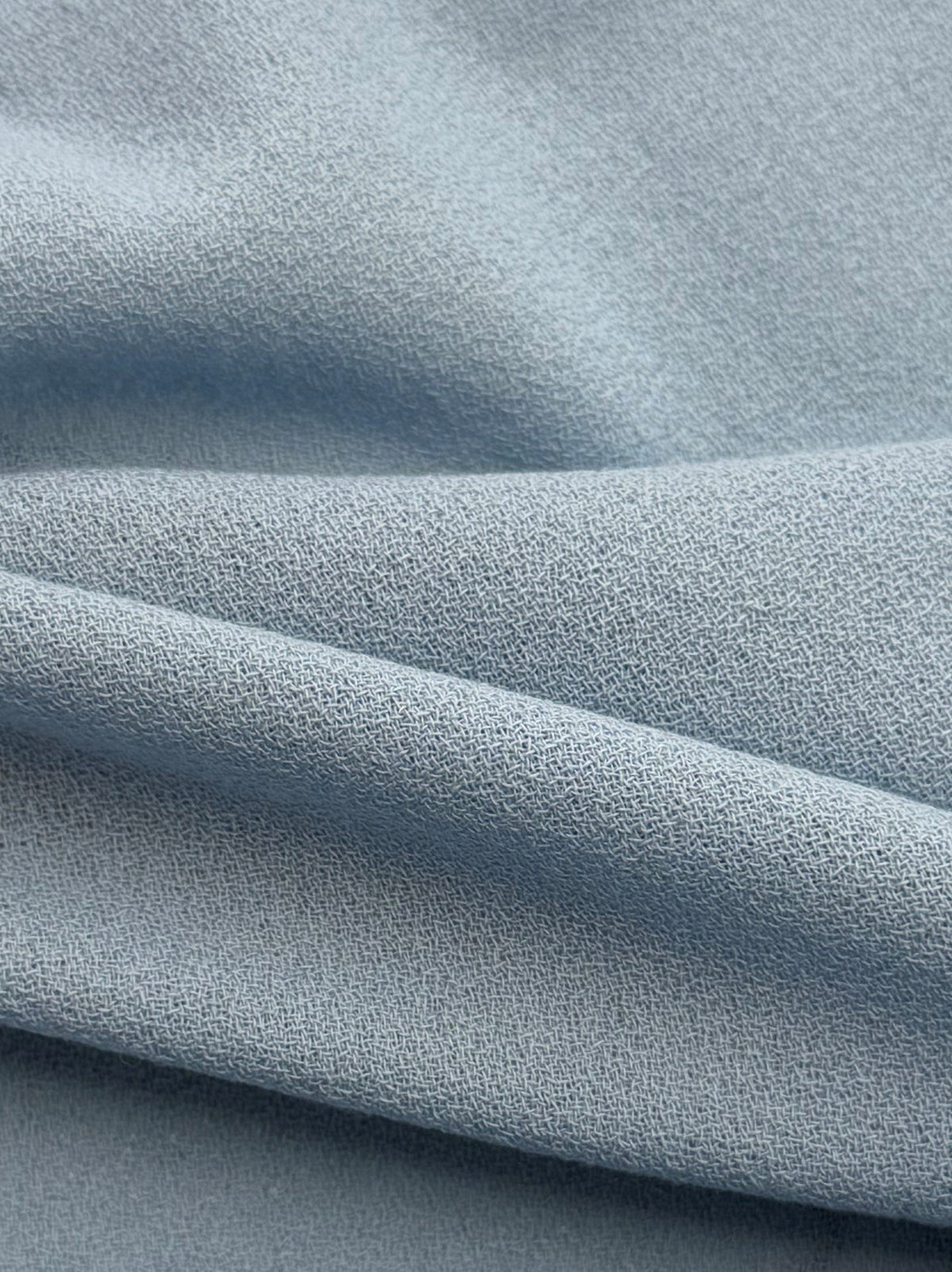 Duck Egg Italian Wool Crepe - P640