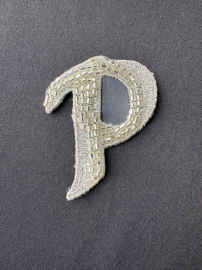 Beaded Letter P