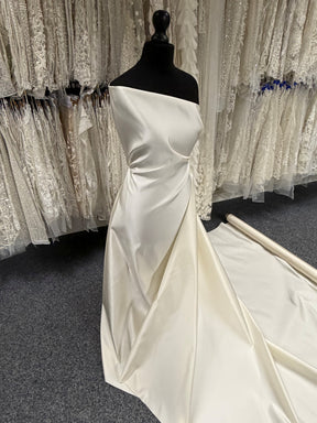 Ivory Silk Peau de Soie - Parade