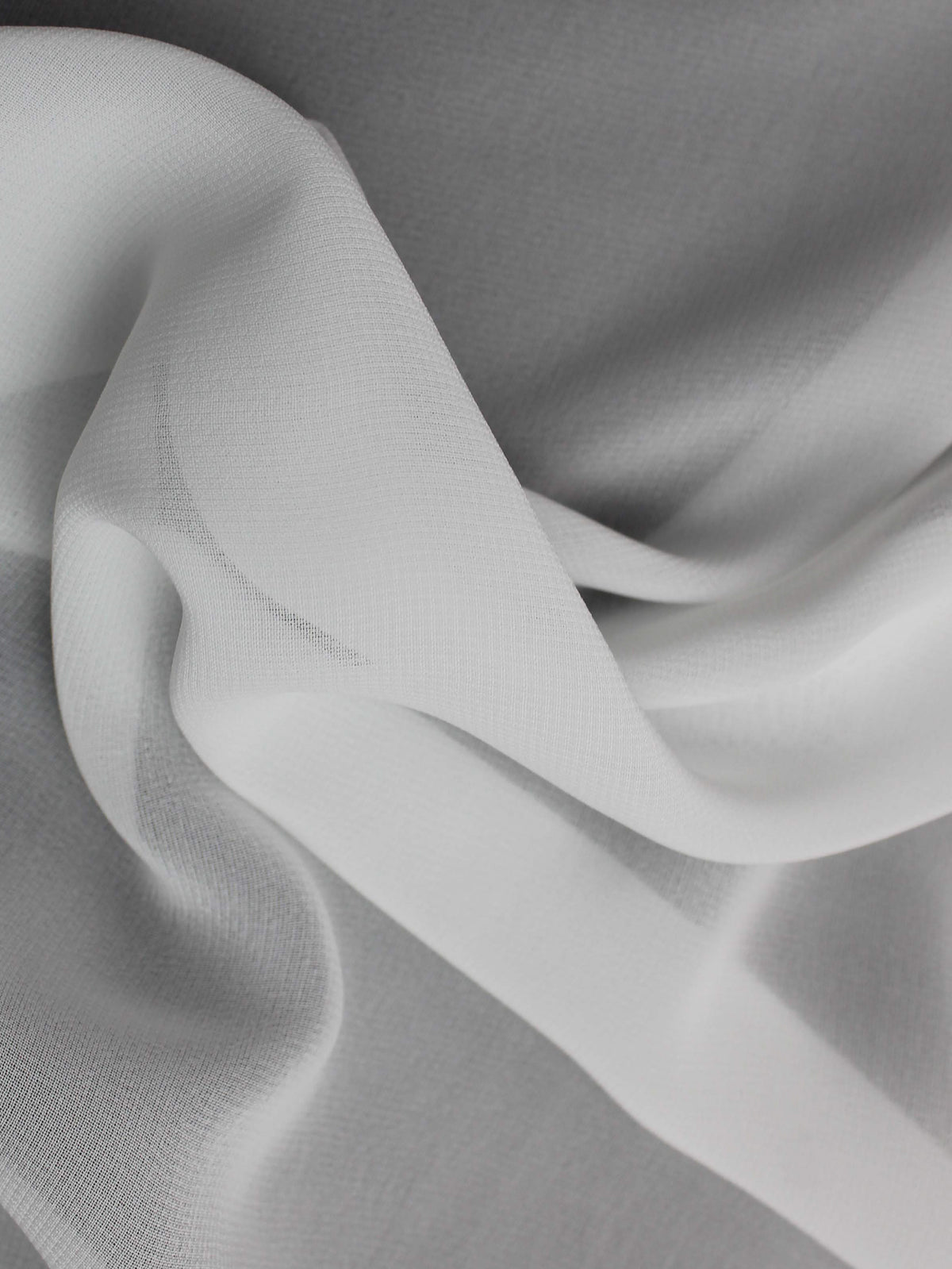 Ivory Polyester Satin Organza - PB2005