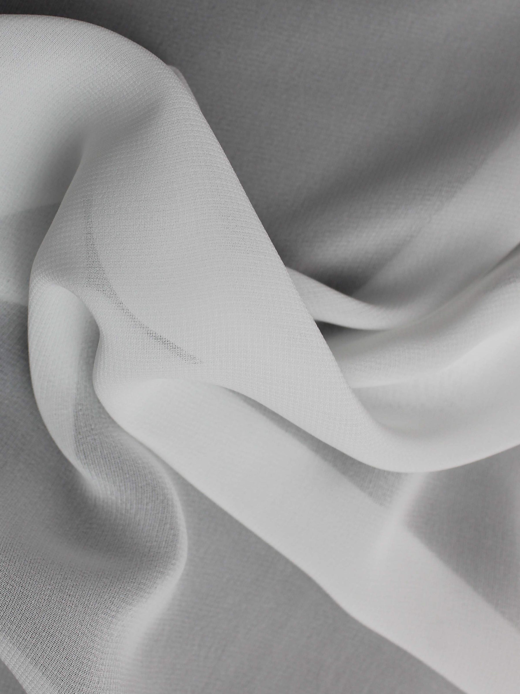 Ivory Polyester Satin Organza - PB2005