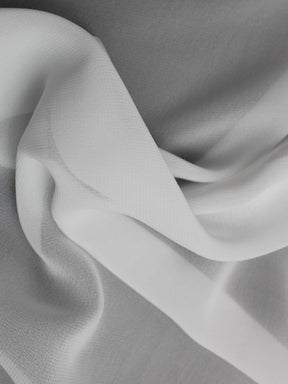 Ivory Polyester Satin Organza - PB2005