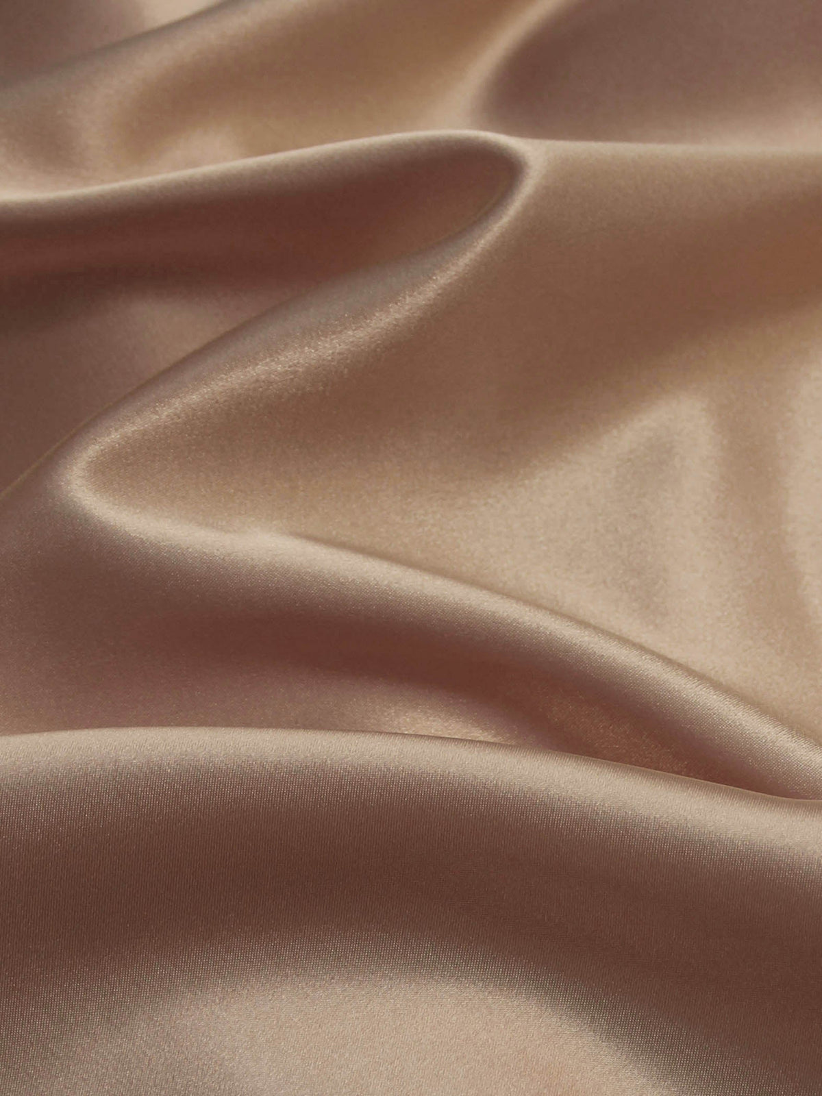 Peach Polyester Satin - Flamenco