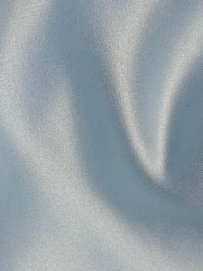 Powder Blue Polyester Duchess Satin - Contessa