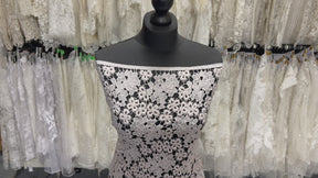 Dusty Rose Guipure Lace - P801
