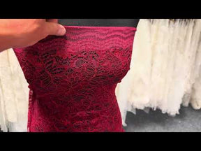 Scarlet Corded Lace - Tocca