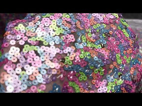Multi-Colored Sequin Tulle - Perdita