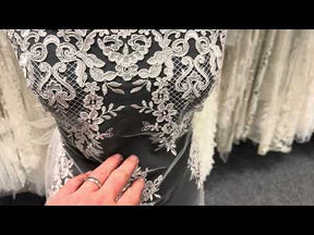 Shell Pink Corded Lace - LA7009